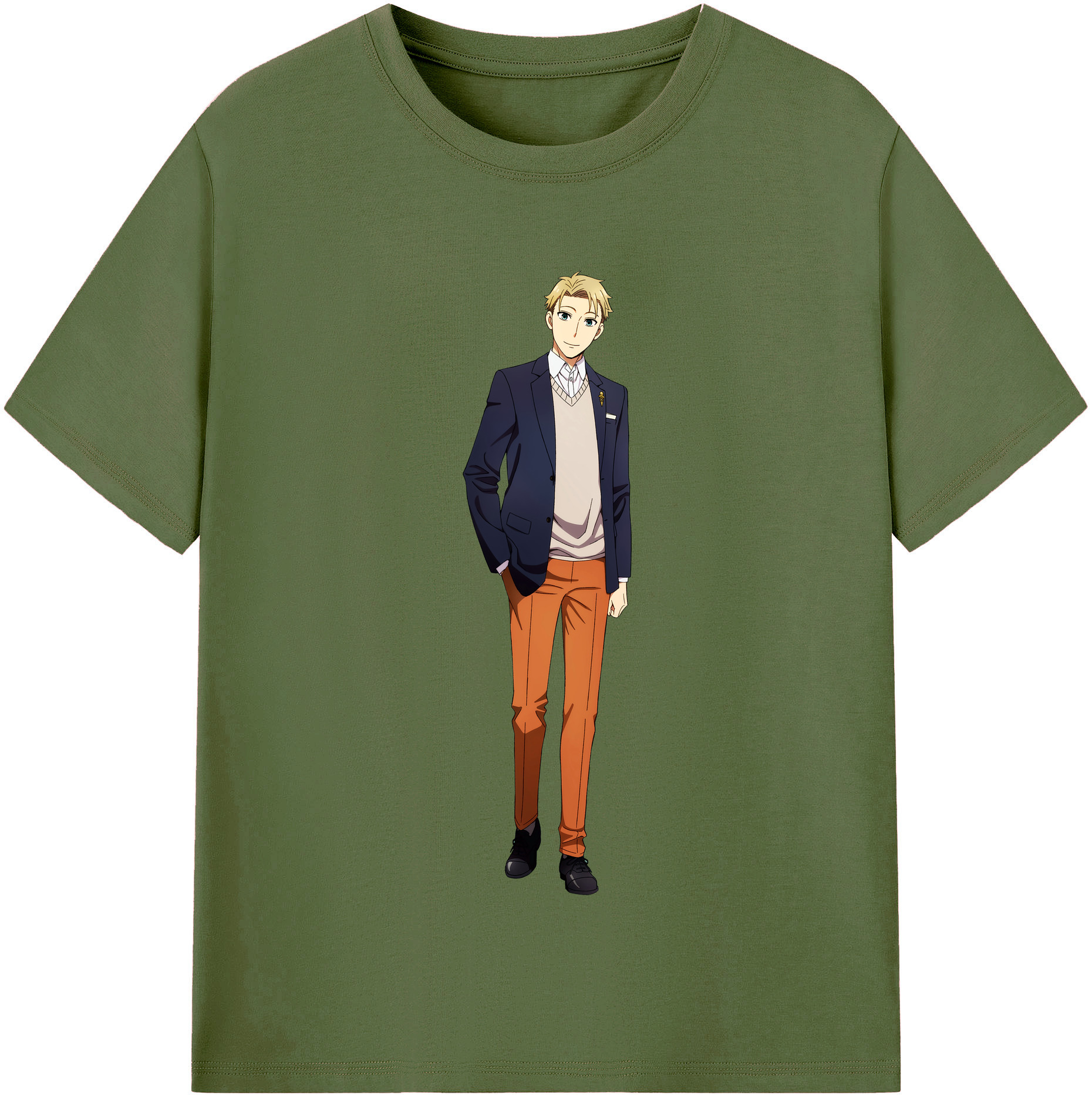（画像用） SPY×FAMILY间谍家家酒 綿100％半袖Tシャツ（フロントプリント）